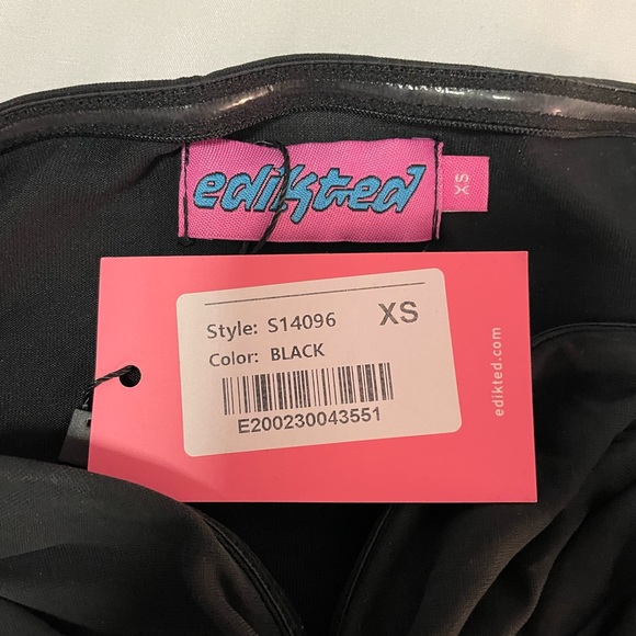 Edikted Twisted Split Front Tube Top- NWT - Picture 5 of 5